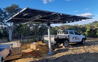 Dual Axis Solar Tracker.